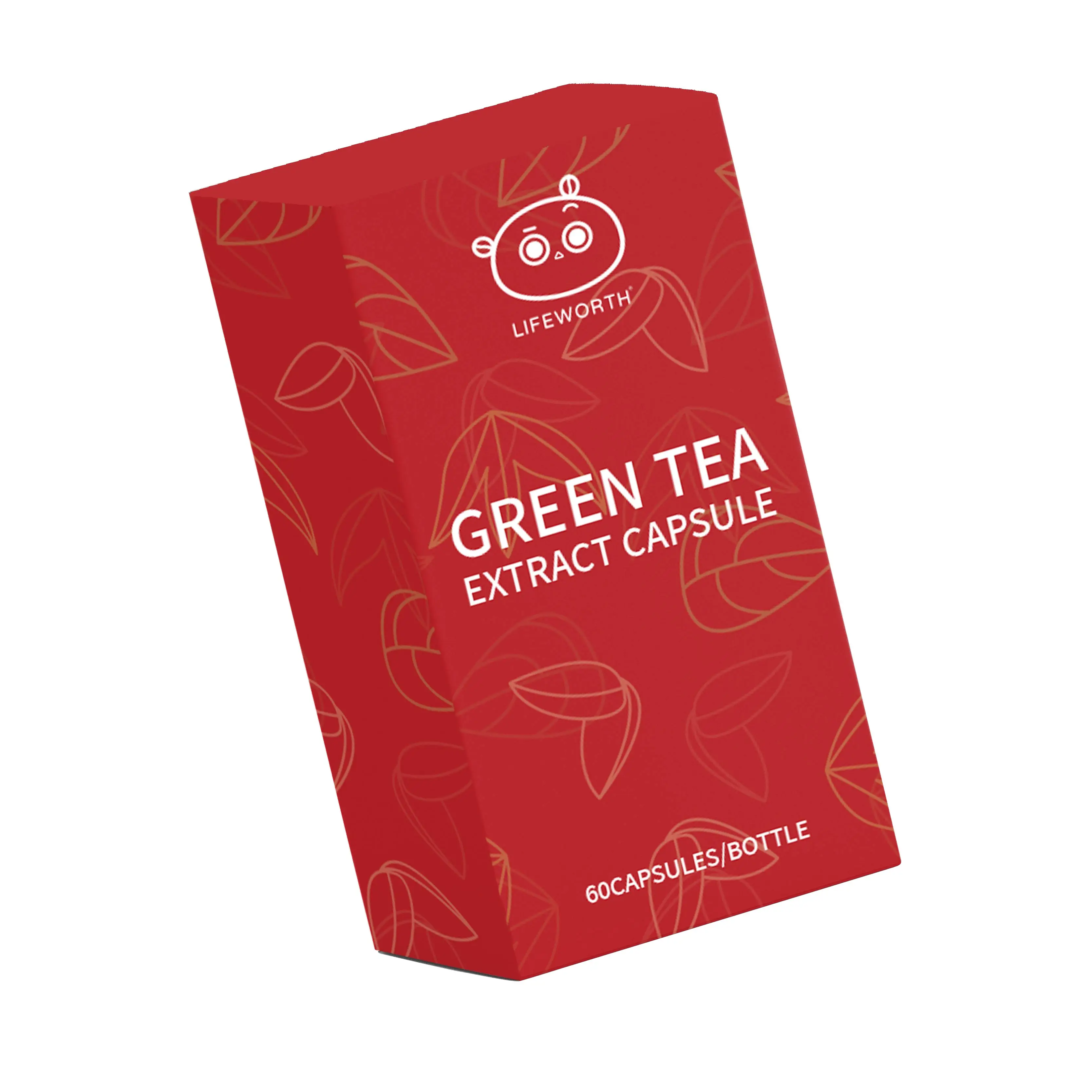 Lifeworth private label pre workout weight loss tea diet green tea capsule