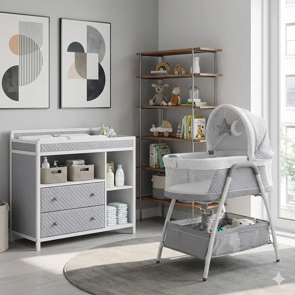 Versatile collection — baby cribs and bassinets manufactured by CUI BABY