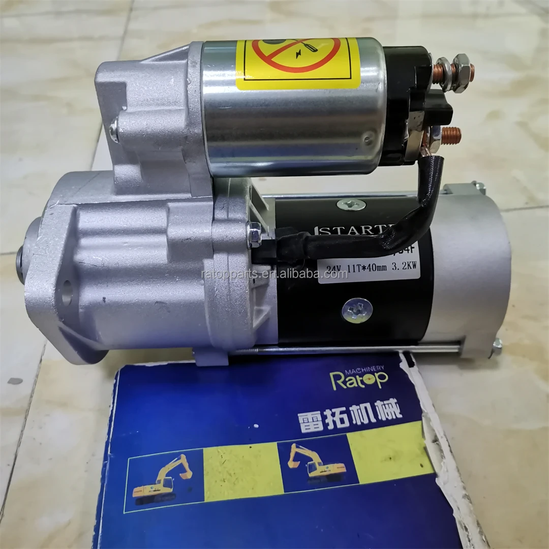 Source Starter Motor ME049304 M134T58870 for E312 STARTER 11T*40 