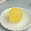 Boule artisanale de vaseline jaune mat