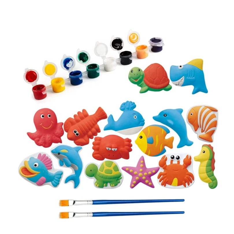 Gypsum Creativity Scrawl Set, Gypsum Painting Crafts