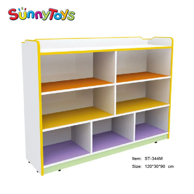 Деревянный шкаф для обуви для дошкольников