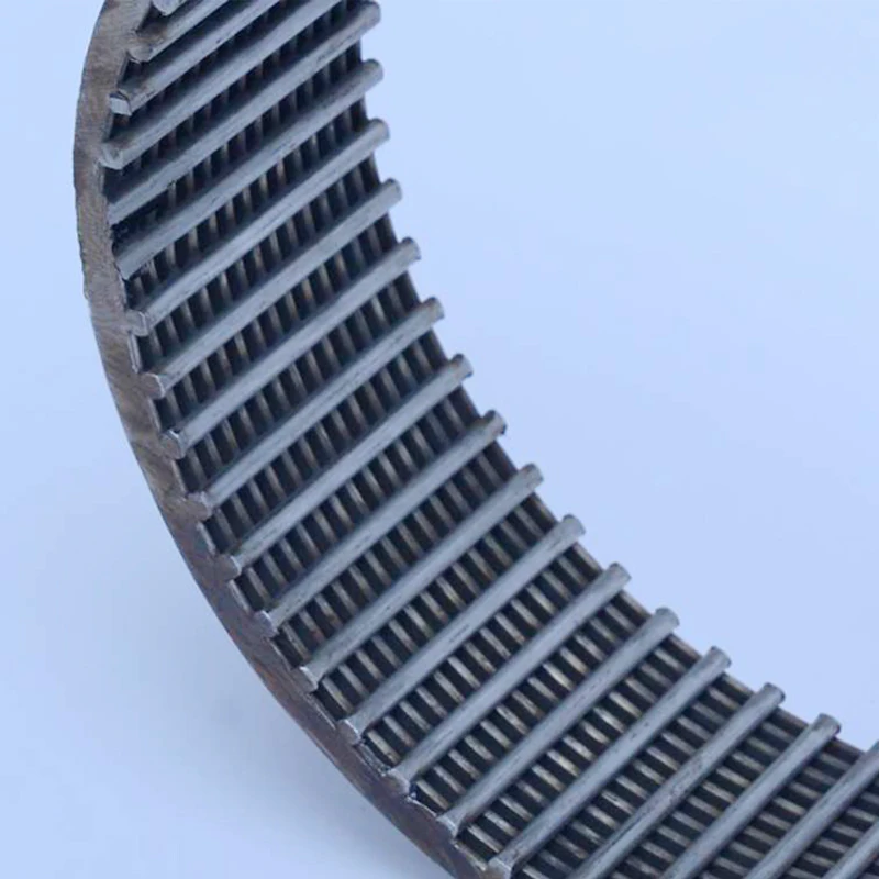 product-227-227 304 stainless steel continuous machine slotted wire wound Water well bore Screen