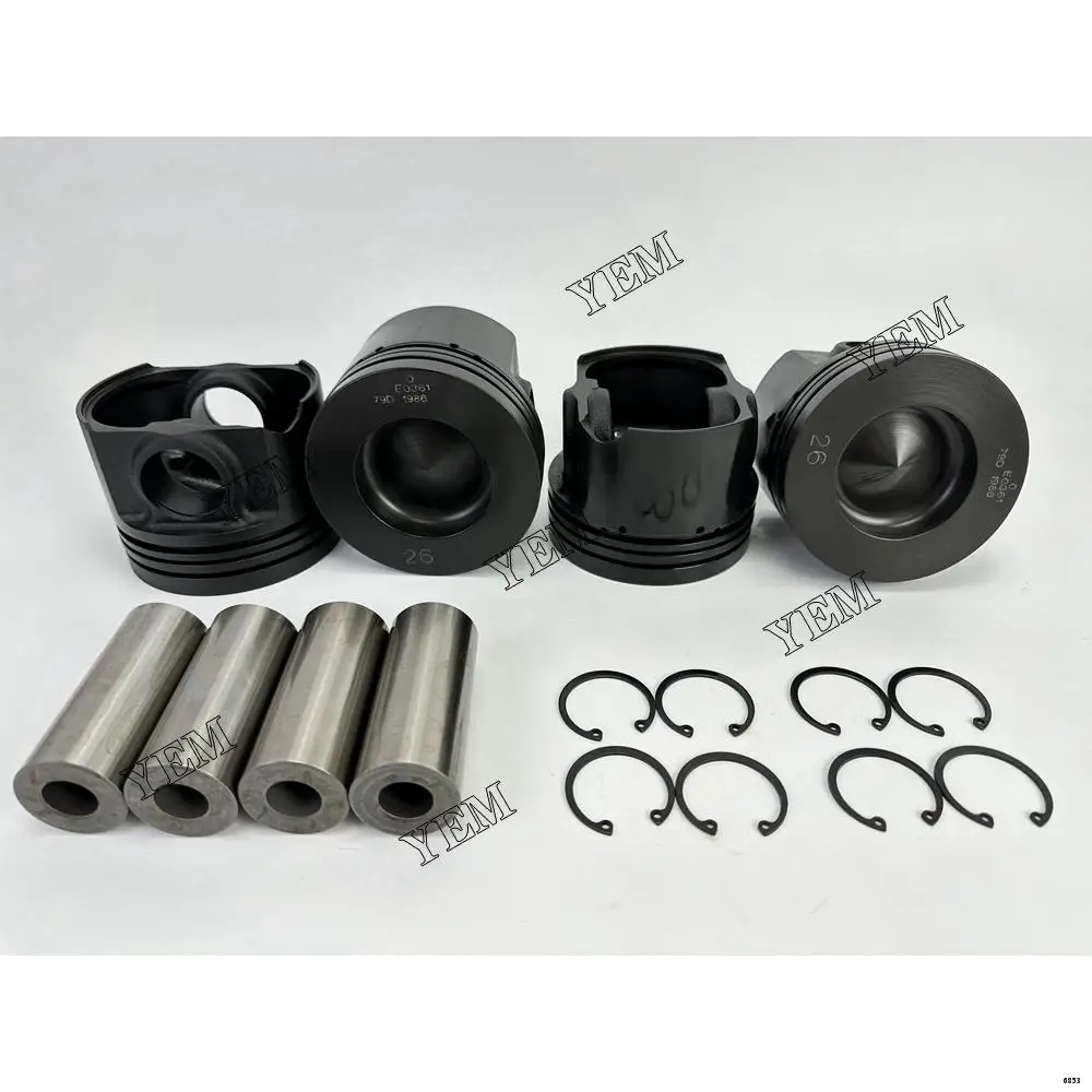Extra Durable Piston For Hino J05E Excavator Accessories