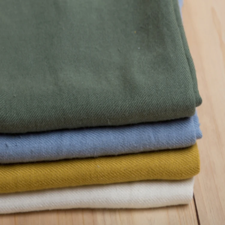 Professional Factory Wholesale Custom Organic Woven Twill Garment Raw Material Linen Viscose Stock Lot Fabric for Clothing