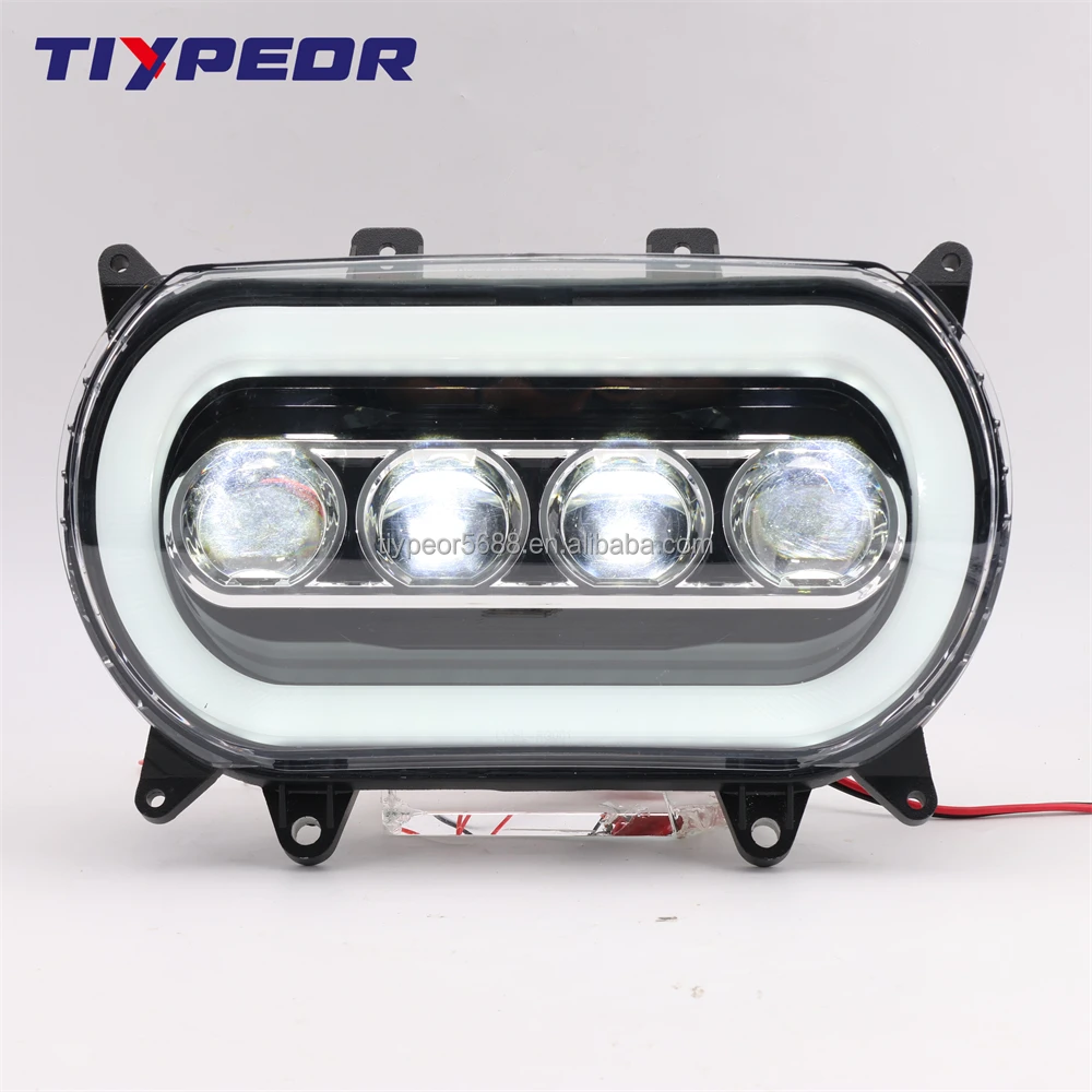 product tiypeor motorcycle lighting system high power 120w led headlights for harley road glide limited fltrk 2020 2022 led headlamp-11