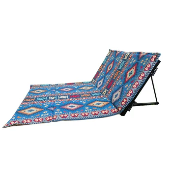 Arabic Saudi/Sadu Fabric Floor Folding Chair Set with Ground Seating Ground Back Support Gaming Features Portable Camping Sofa