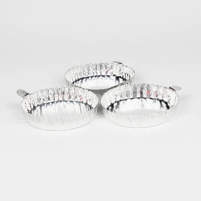 product tia ya04 eco friendly aluminum foil microwave safe food container round foil packaging pan-2