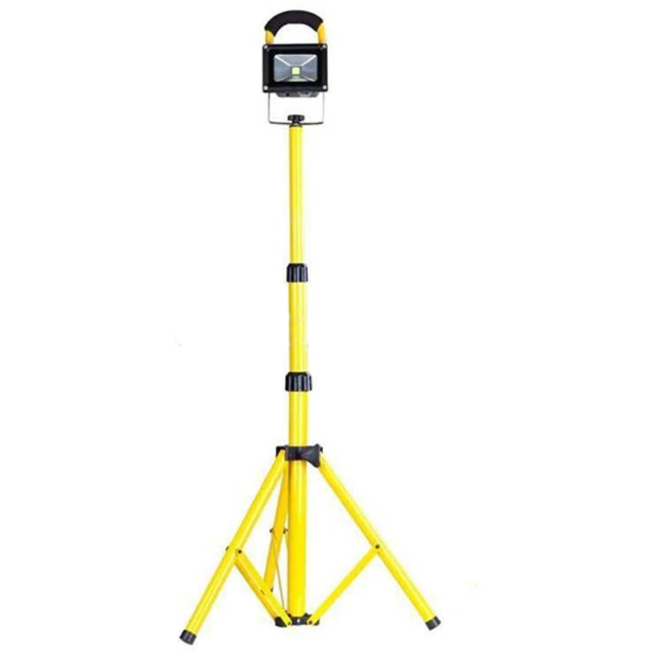 1.6M 2M 3M Yellow Metal Support Custom Black Red S Shape Type Floodlights Projector Triangle Bracket Tripod Holder Stand.