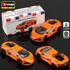 Lamborghini ribaltata arancione