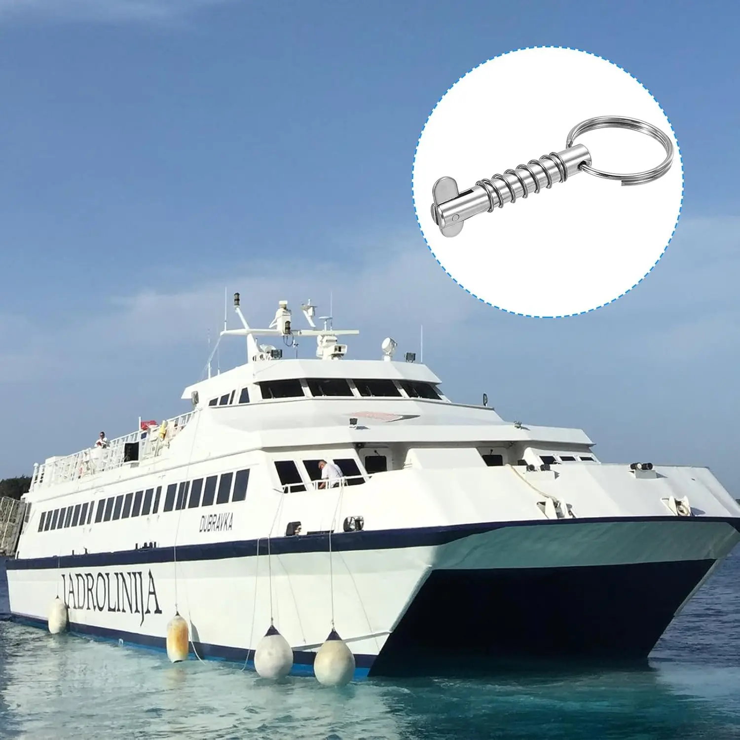 316 Stainless Steel Quick Release Ball Lock Pin for High Precision and Durable Applications