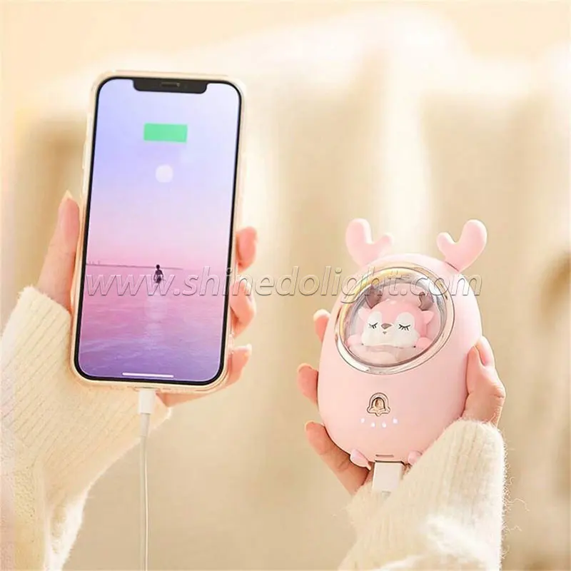 Charger Hand Warmer 2-in-1 Charging Portable Explosion-proof USB Hand Warmer Cartoon Gift