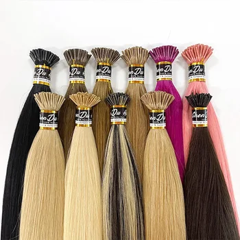 i tip hair extensions wholesale suppliers natural hair extension human double drawn virgin keratin itip remy hair extensions