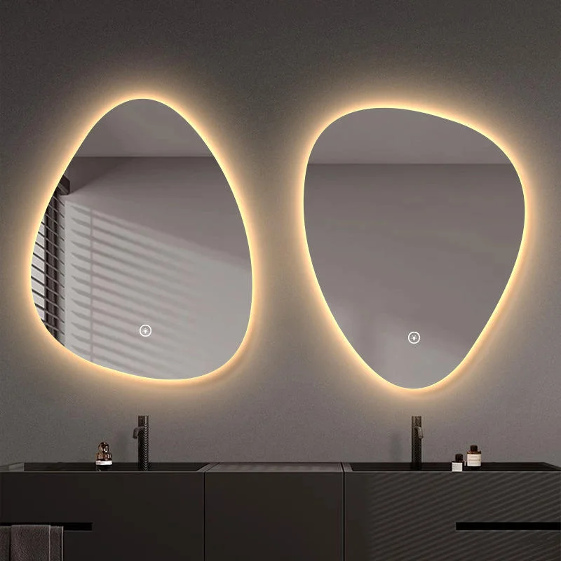product modern design led illuminated ip44 anti fog touch switch smart bathroom wall mirror-3