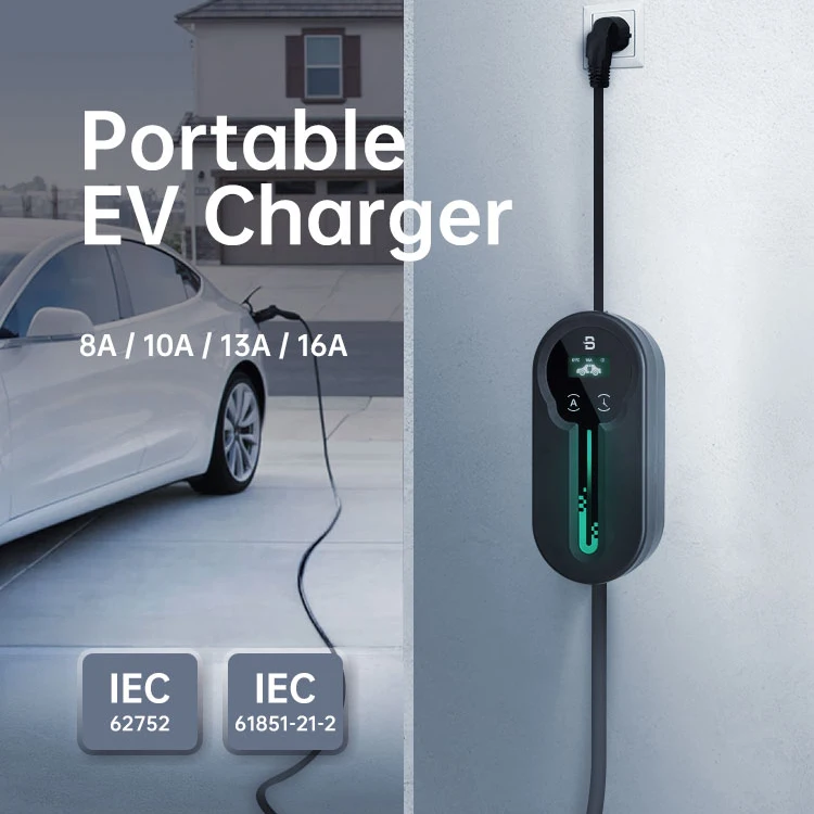 Beny Ip66 Portable Car Charger Customizable Ac Mode 2 Silence 3.5kw 16a ...