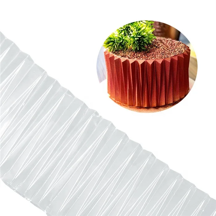 Chocolate Mould Origami Cake Mold AK New 3D Triangle Plastic Molde