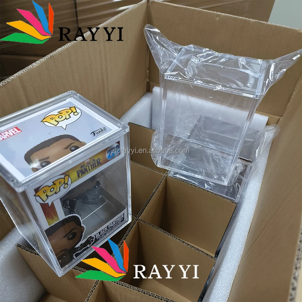 Rayyi Wholesale Stack Funko Pop Hard Case Acrylic For 4" Funko