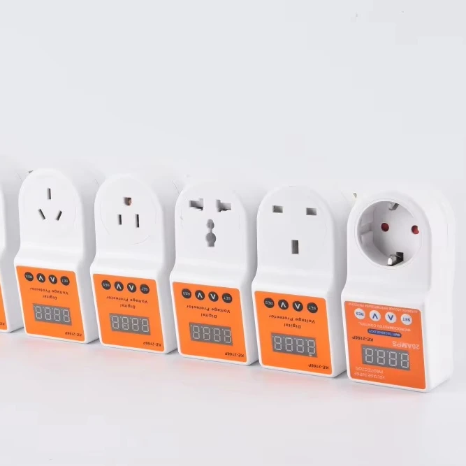 2166D-120V/220V Digital Adjustable Voltage Protector, Protecting Basic Household Appliances