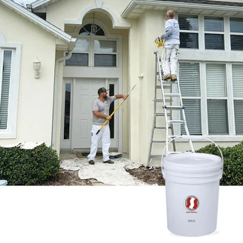 Acrylic Emulsion paint for Interior and Exterior Wall Coating Acrylic polymer in primary form