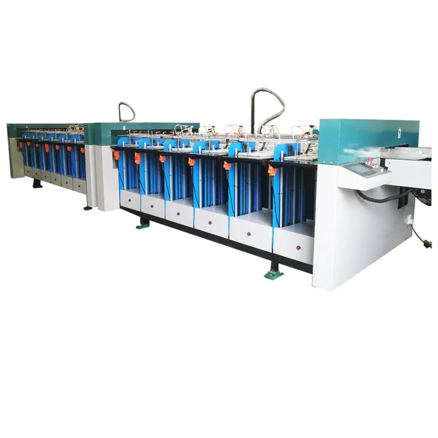 High Speed Automatic Paper Collator Machine 4-24 Joints Newspaper Calendar Horizon Paper Collating Gathering Machine