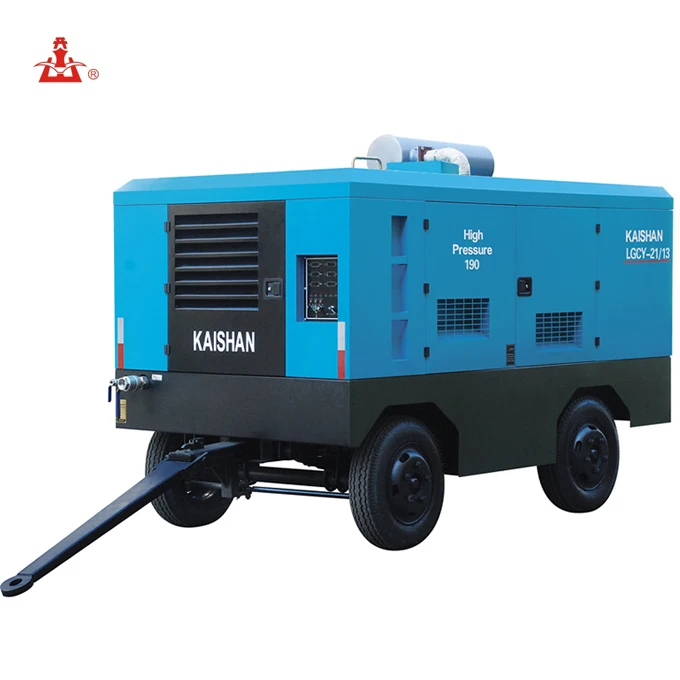 Kaishan LGCY 20 bar diesel 650 Cfm Portable diesel Screw air Compressor