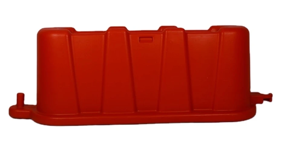 stackable blowing plastic barrier red white plastic traffic barricades water filled barrier