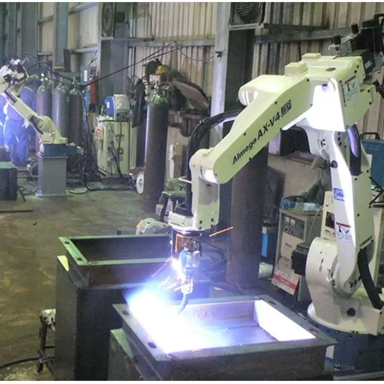 6 Axis Welding Robot Arm Machine OTC FD-B6 With CNGBS Welding Positioner Torch Welder for Robotic Welding Solutions