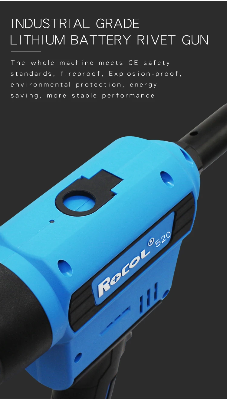 Electric Rivet Gun ROCOL RL520 - High Quality & Efficiency
