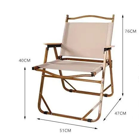 Hot selling Foldable portable camping chair loveseat camping chair oversized for outdoor campfire garden use supplier