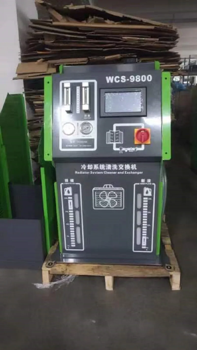 LCS-9800 Automatic Lubrication System Clean Machine  Radiator Flushing Machine  Engine Oil Change Flush Machine