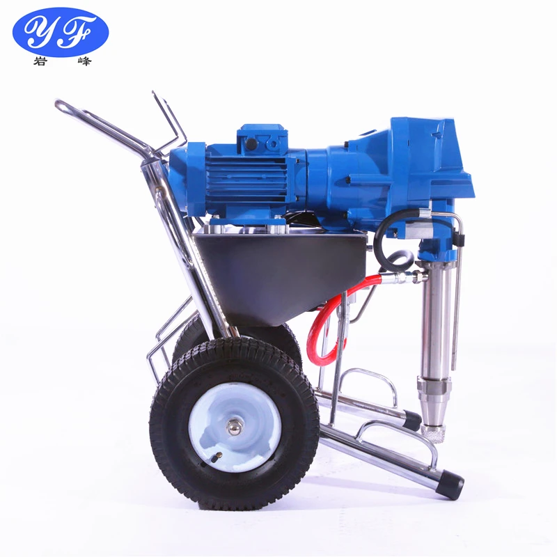 Professional Wall Spray Paint Machine For Sale / Wall Spraying Painting Airless Paint Putty Spray Machine