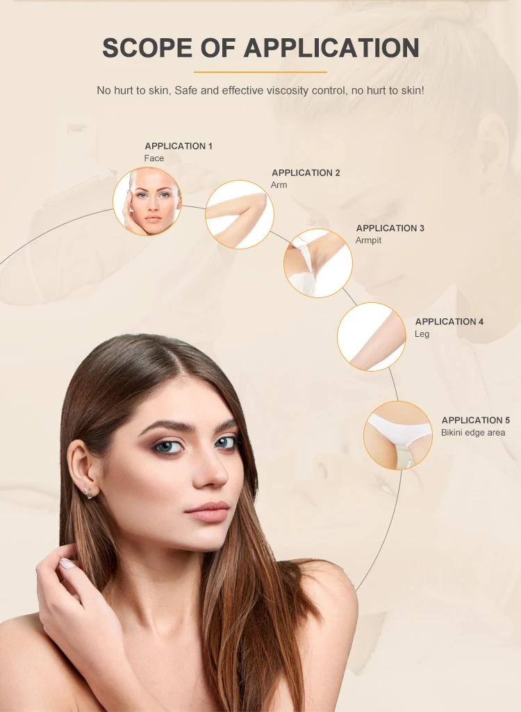 Shifei Factory Bulk Price Custom Private Label Facial Wax Strips For