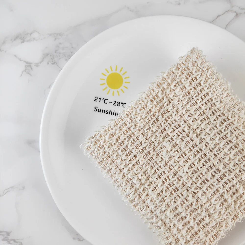 Wholesale Eco Friendly Reusable Bath Supplies Exfoliating Loofah Towel