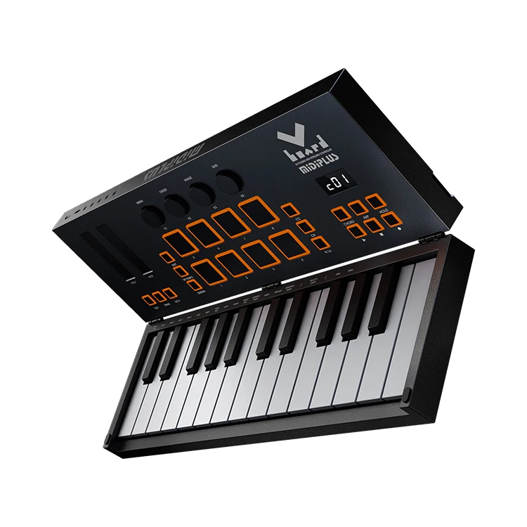 FATAR フェイター STUDIO 490 PLUS MIDIキーボード Midiplus vboard25モバイルポータブルミニ電子音楽