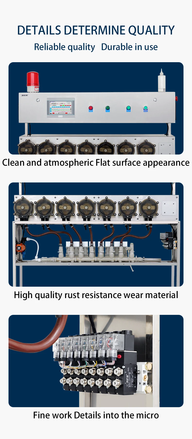 Ce/iso9001 Laundry Chemical Dispenser Peristaltic Pump For Washing