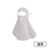 Masque hydratant intégral avec front en gris clair.