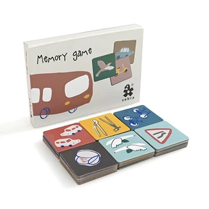 Customized Learning Mathematics Flash Card Printing Professional Custom Printed Toddler Memory Flash Card Matching Card Game
