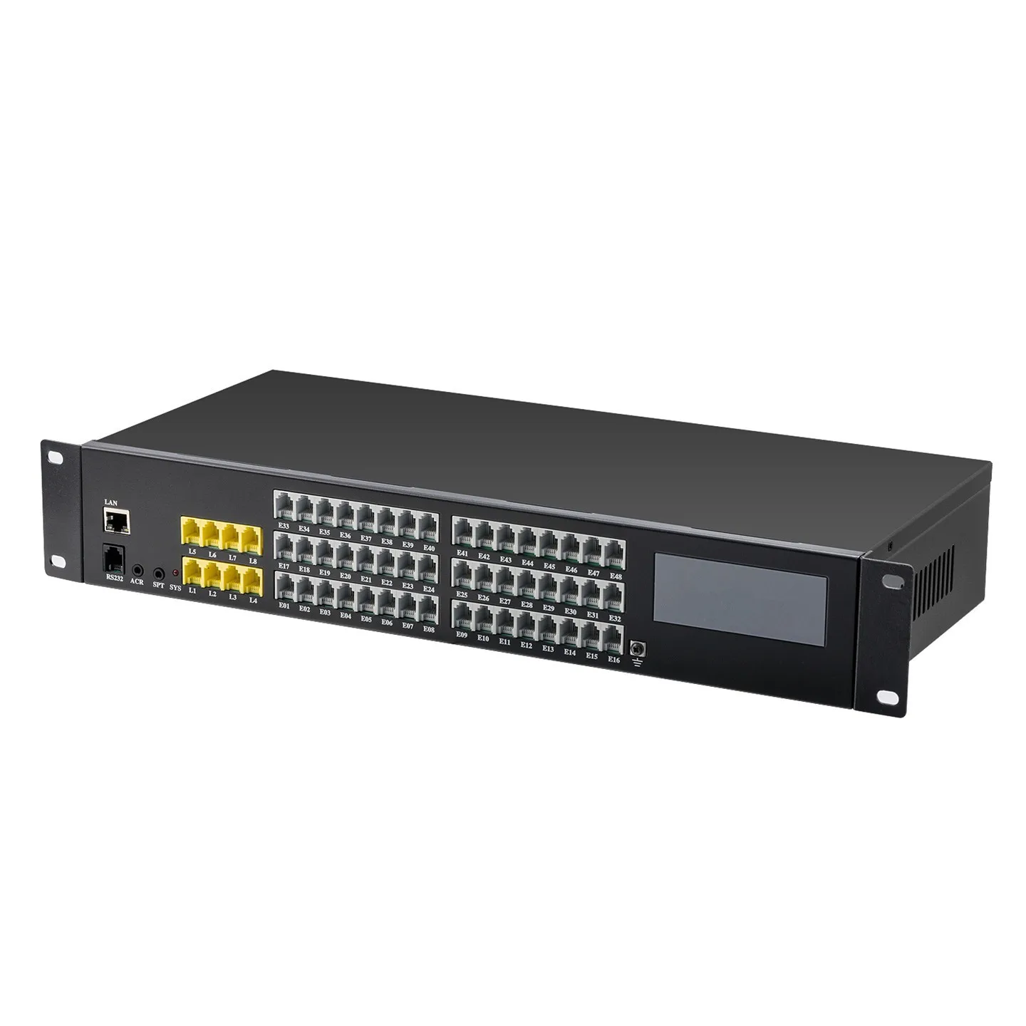 Sachikoo Analog PABX PBX Telephone Exchange System with Outside and Extensions Customized
