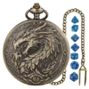 Dés bleus + boîte en bronze - PDND7702