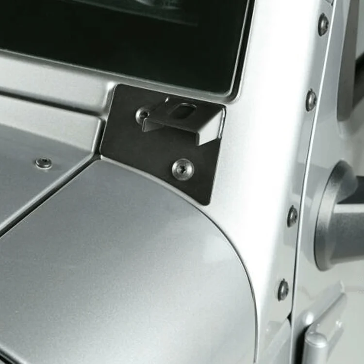 A Pillar Windshield Hinge Mount Brackets Compatible For 20072018 Jeep