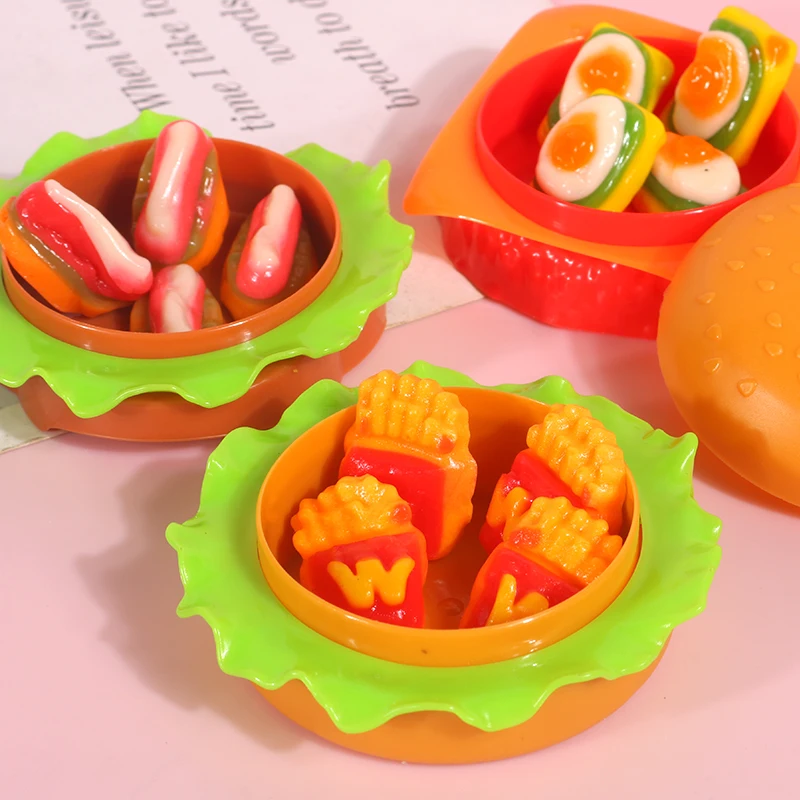 Оптовая продажа по индивидуальному заказу игрушки в форме гамбургера с выдумкой внутри