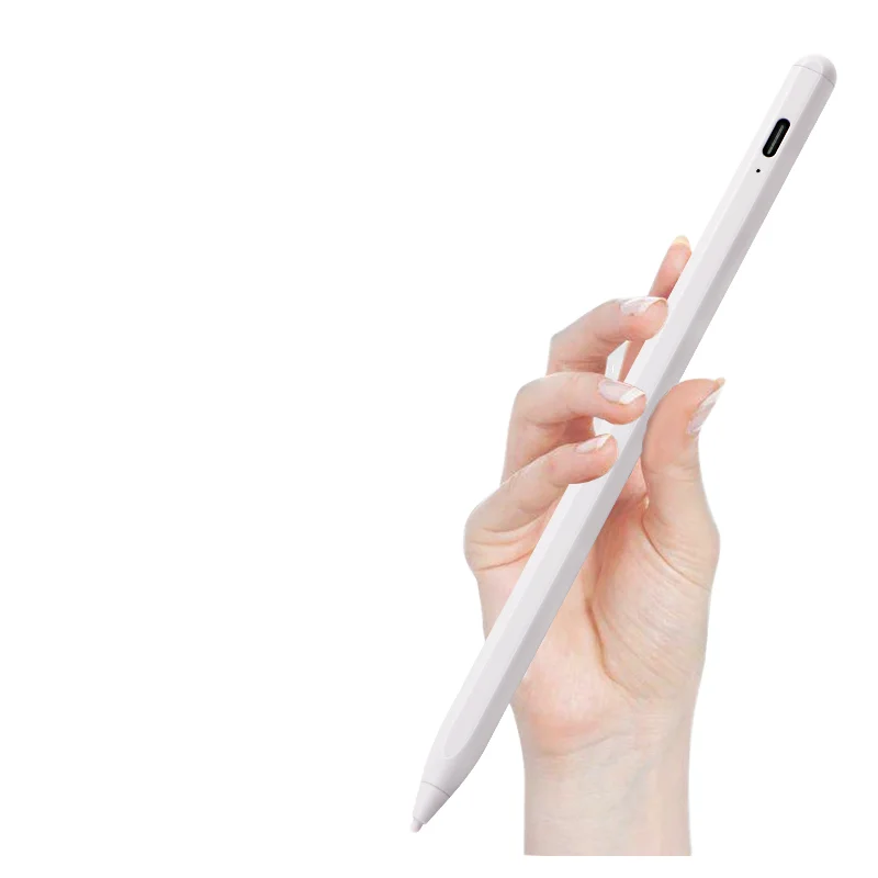 Wisoneng China Smart Soft Fine Tip Digital Capacitive Touch Screen Pencil Metal Active Tablet Stylus Pen for Apple iPad Android