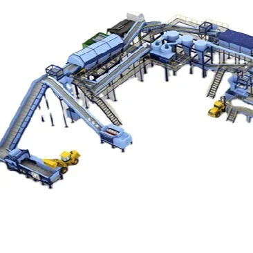 Domestic Garbage Recycling Machine Municipal Solid Waste Sorting Machine City Garbage Sorting Machine
