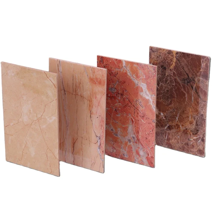 Деревянный дизайн ПВХ мраморный лист с высокой глянцевой водонепроницаемой УФ поверхностью Мраморный