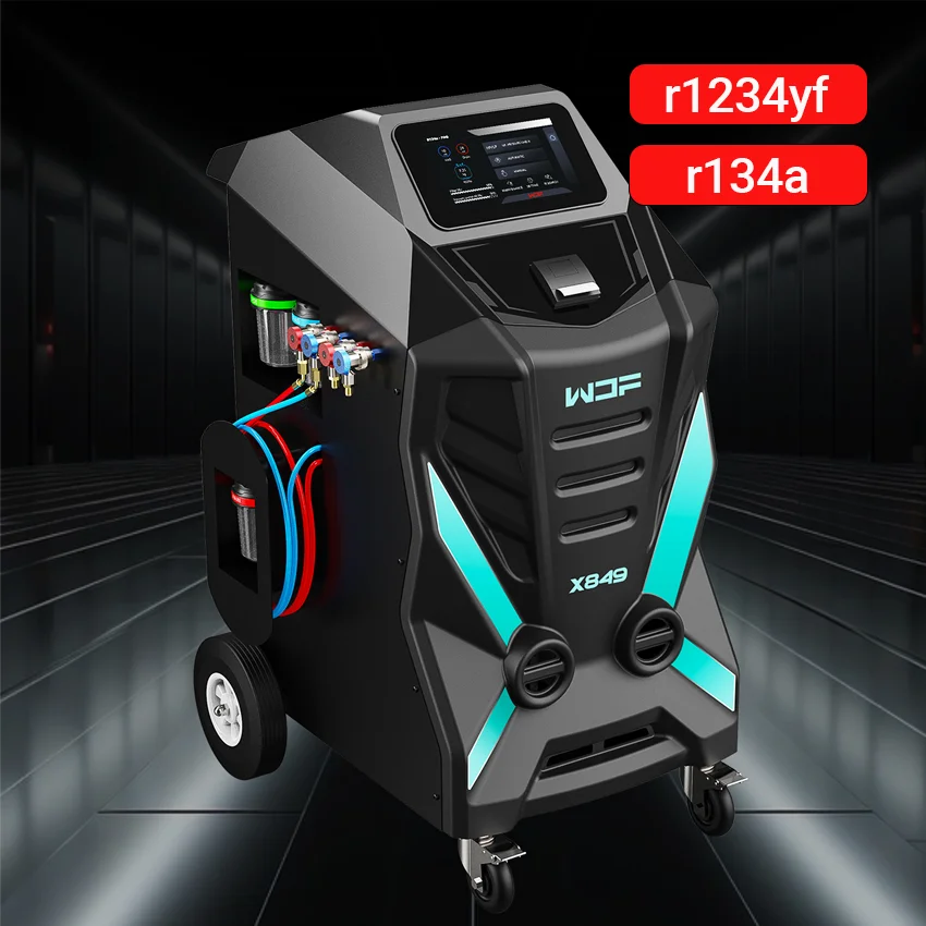 2026 Best Sales Fully Automatic AC Refrigerant Recovery Machine