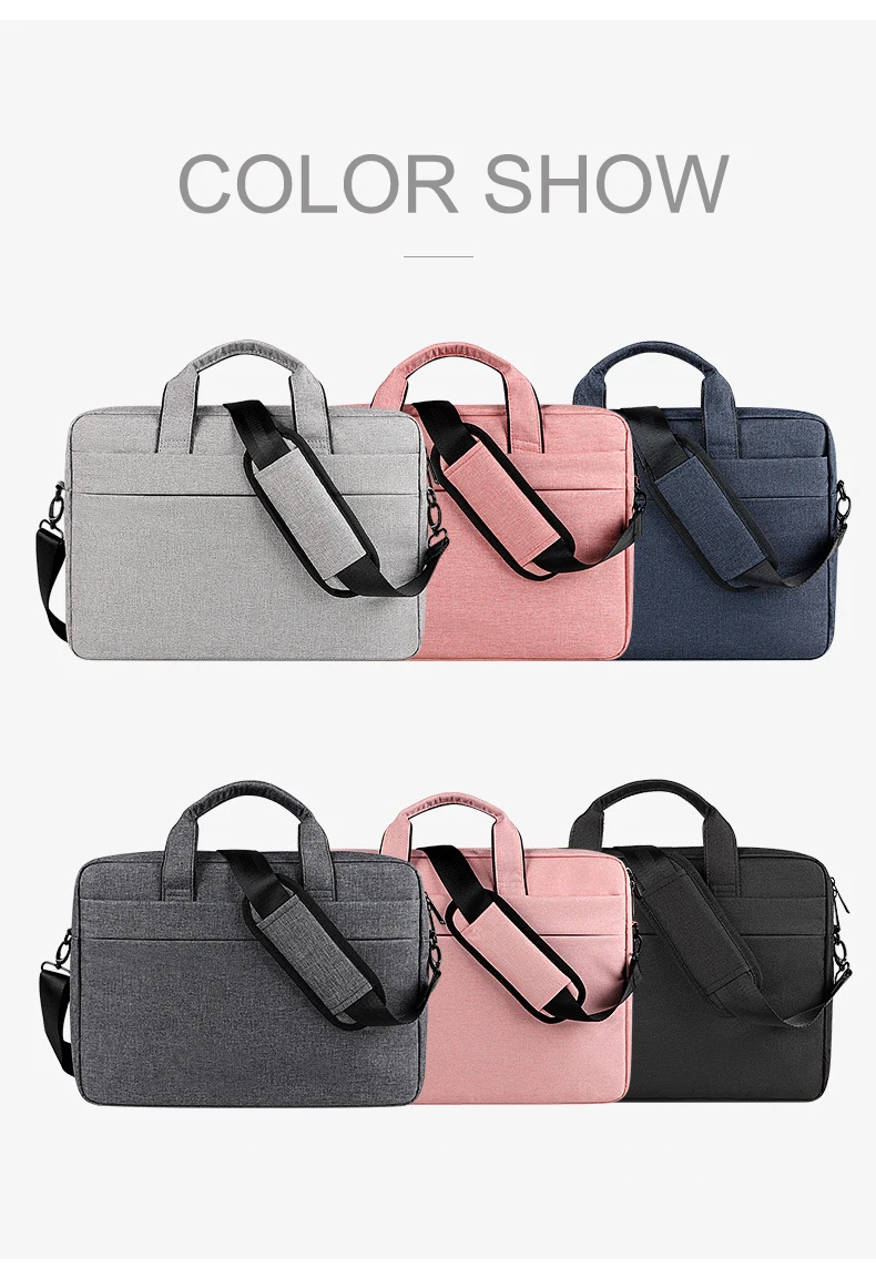 Oamsak Custom Ladies Computer Bags Waterproof 15.6 Inch Business Nylon