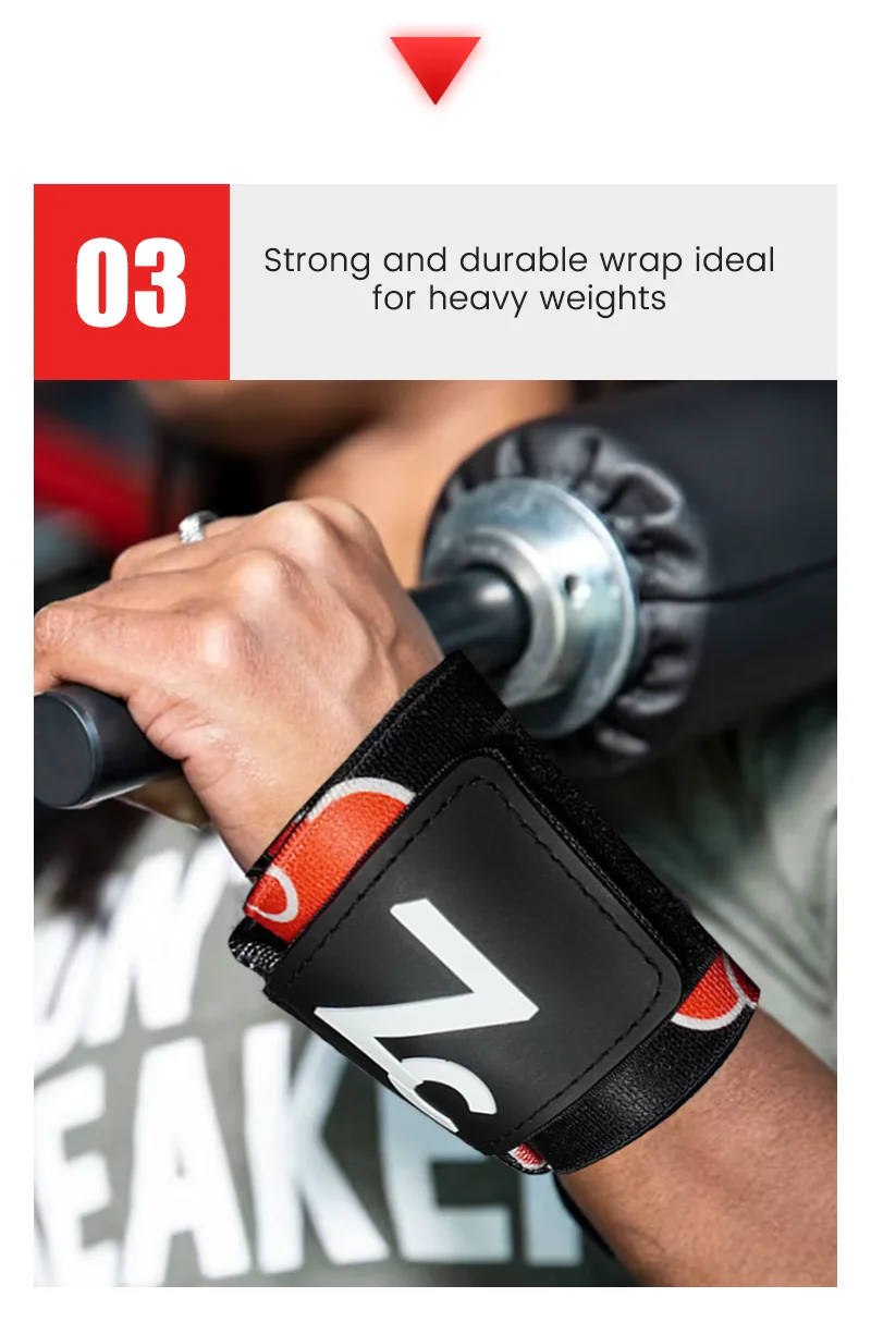 Custom Print Wrist Wraps Workout Lifting Weightlifting Wrist Wraps