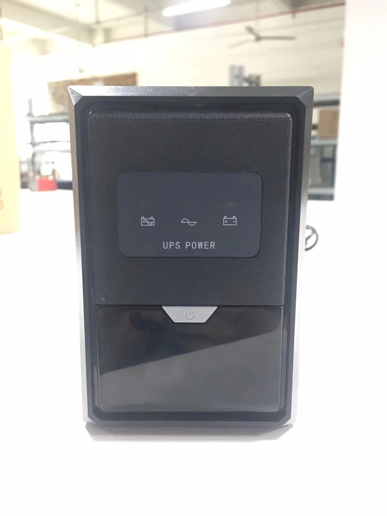 Small 650VA UPS Lithium Mini Backup Power Supply for Computers Wifi Router German Standard Plug Socket Offline Use Single Phase