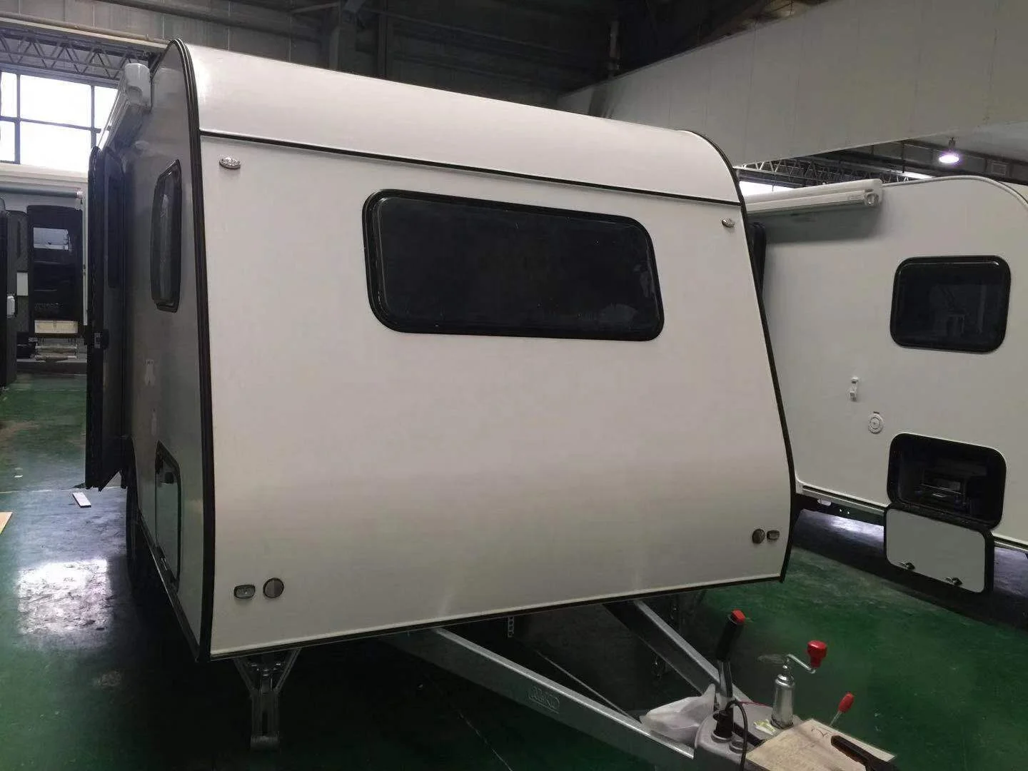 Attractive Price New Type Grp Frp Fiberglass Camping Trailers Caravans