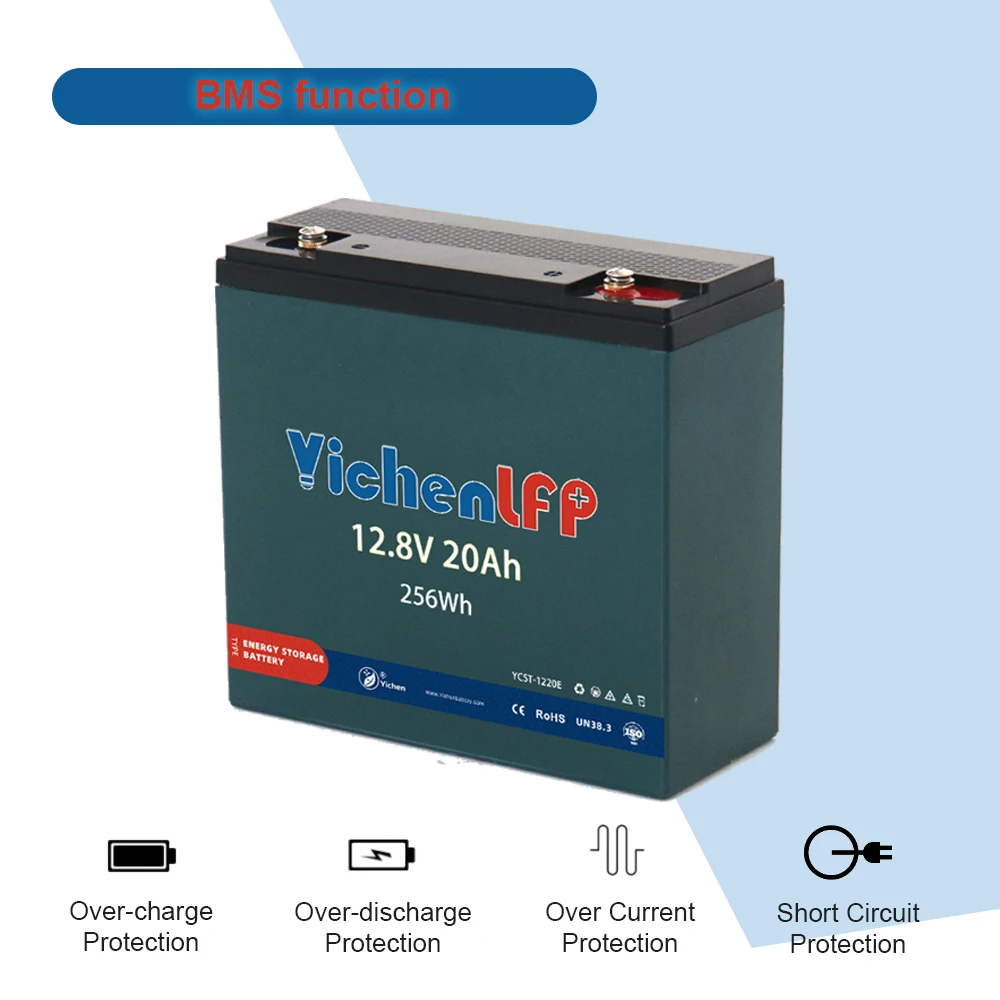 12v 30ah Lithium Battery Lifepo4 Replace 20ah Same Size For Electric ...